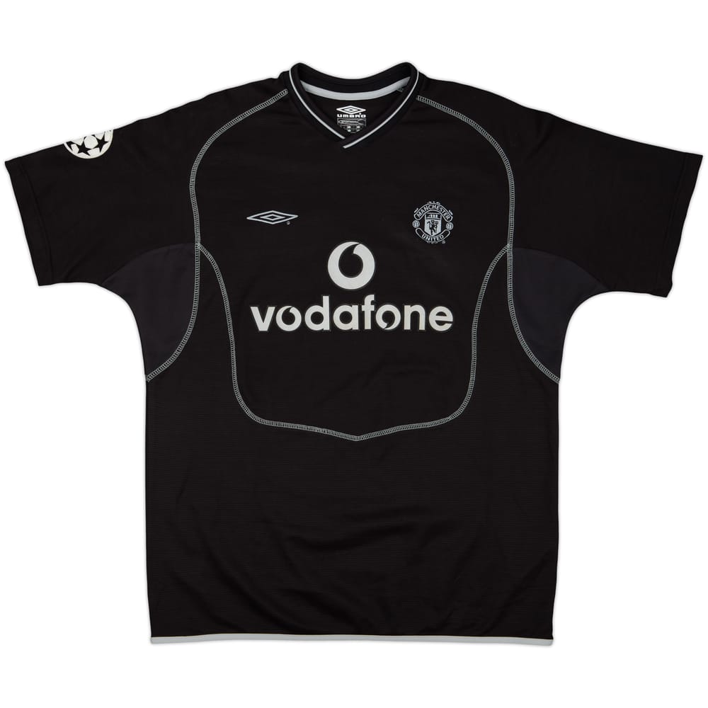 2000-02 Manchester United GK S/S Shirt - 9/10 - (L)