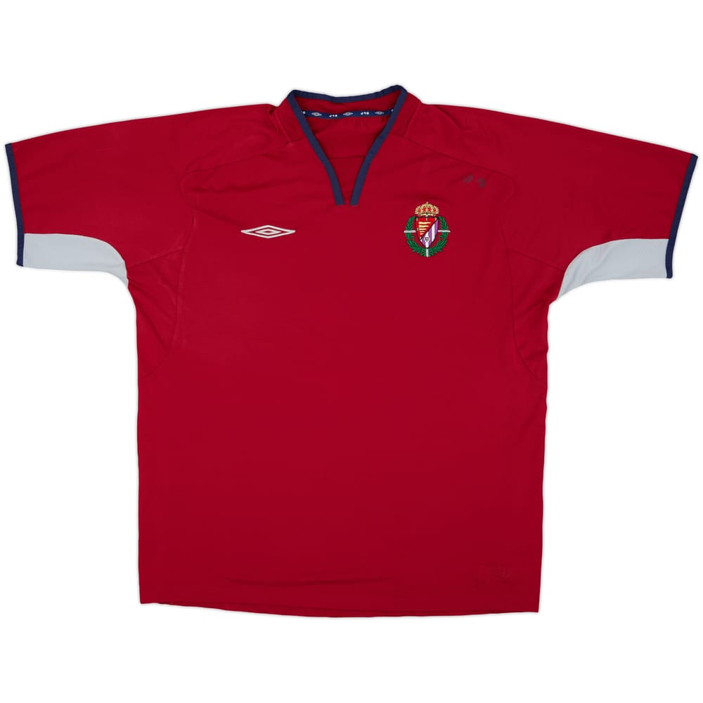 2004-05 Real Valladolid Umbro Training Shirt - 6/10 - (XL)