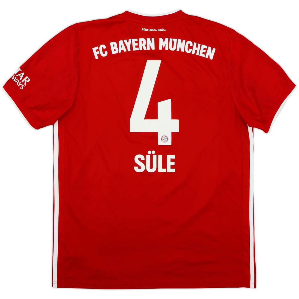 2020-21 Bayern Munich Home Shirt Sule #4 - 8/10 - (L)
