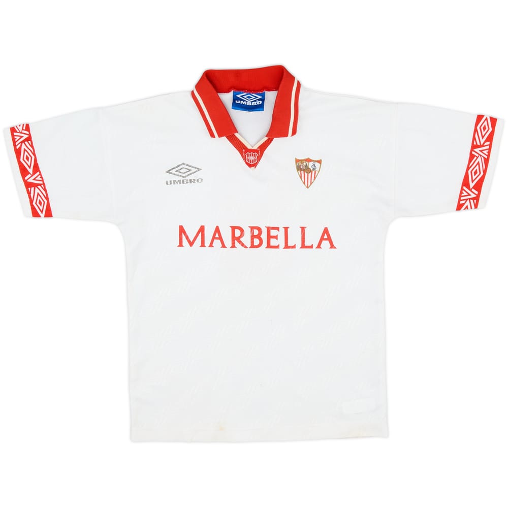 1994-95 Sevilla Home Shirt #9 - 5/10 - (M.Boys)
