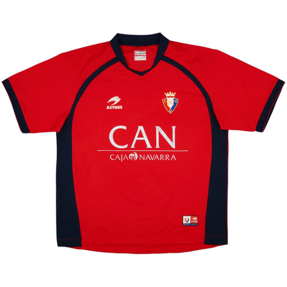 2004-05 Osasuna Home Shirt - 6/10 - (XL)
