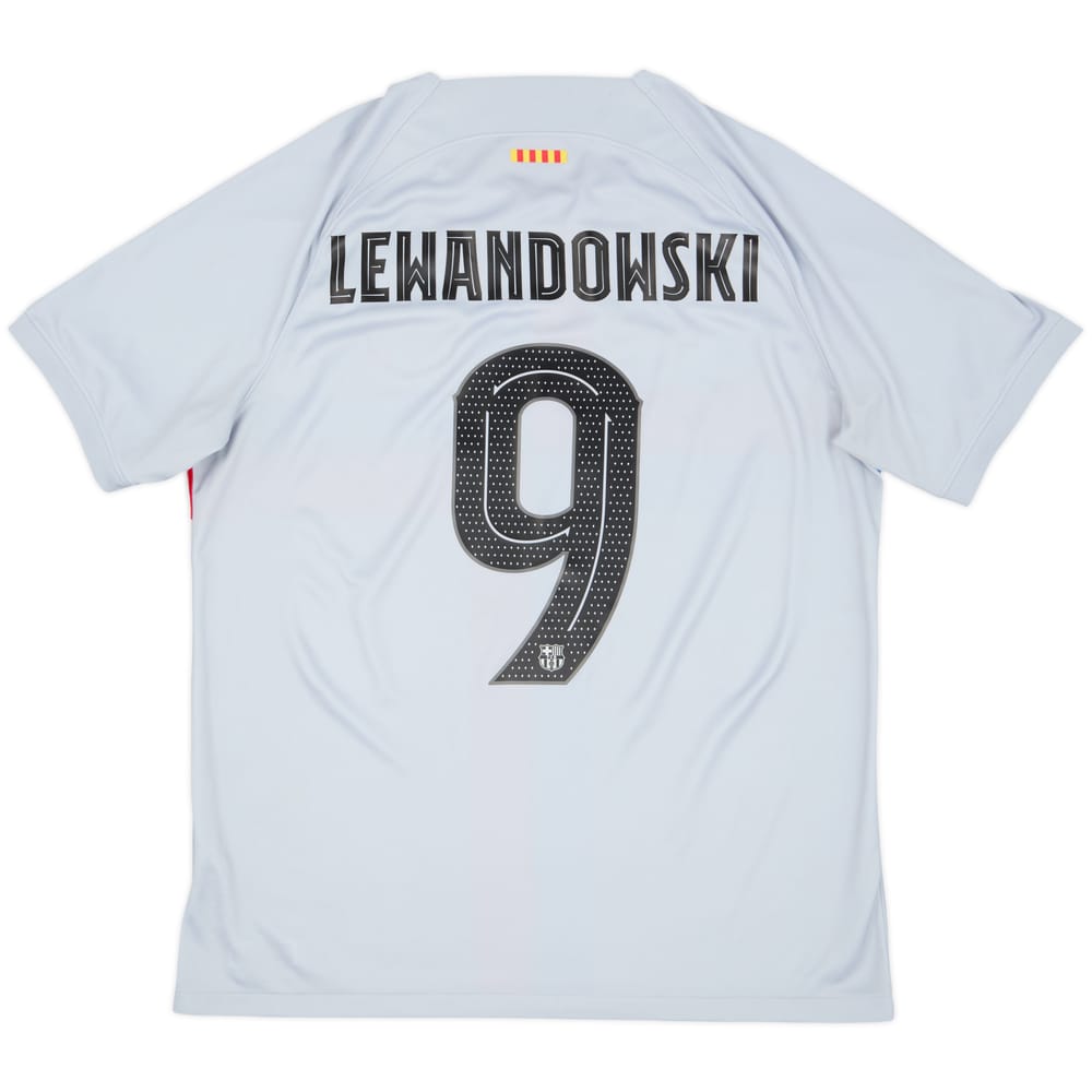 2022-23 Barcelona Third Shirt Lewandowski #9 - 8/10 - (L)