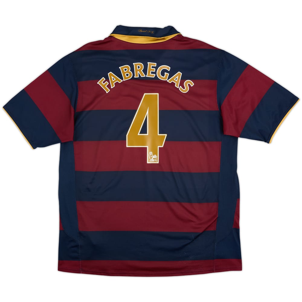 2007-08 Arsenal Third Shirt Fabregas #4 - 7/10 - (L)