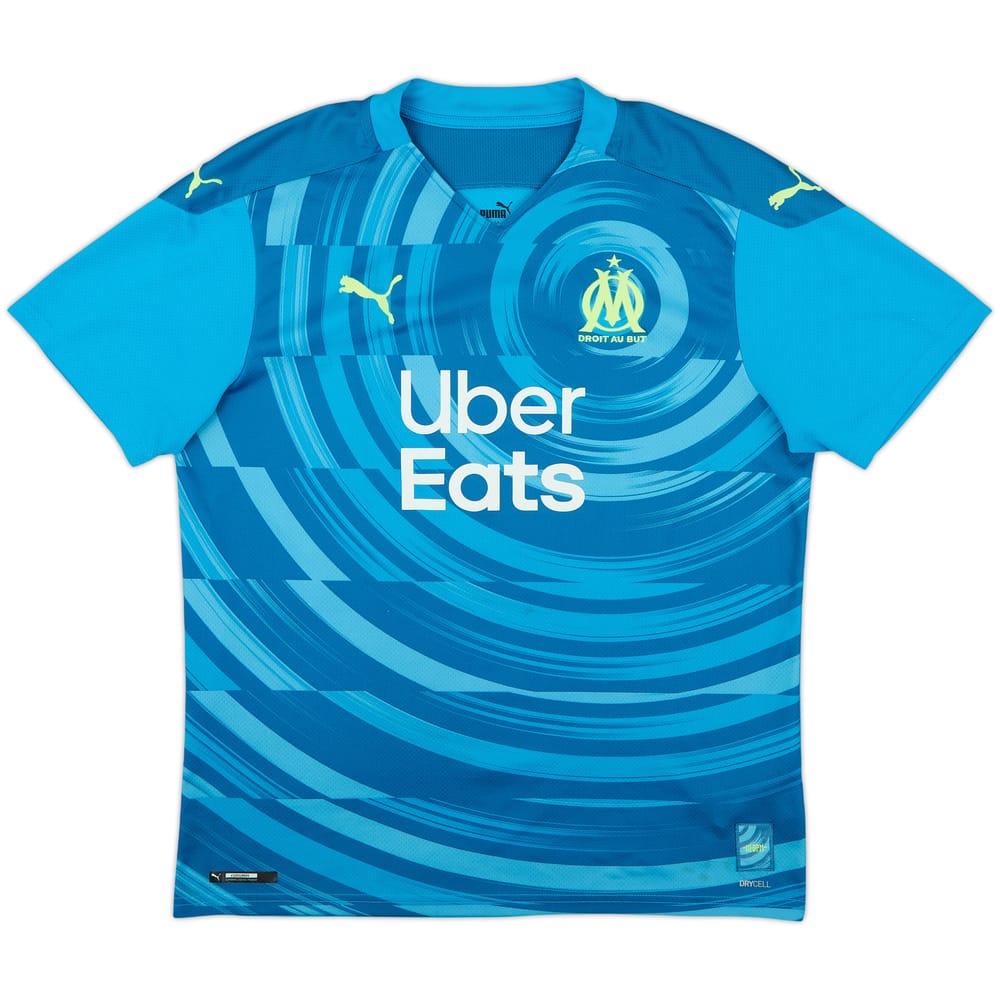 2020-21 Olympique Marseille Third Shirt - 6/10 - (L)