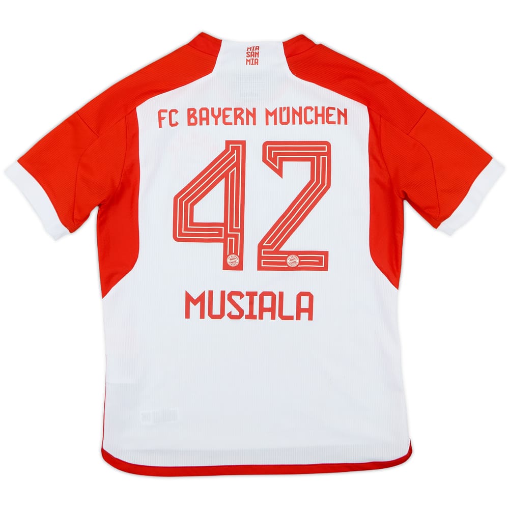 2023-24 Bayern Munich Home Shirt Musiala #42 - 5/10 - (M.Boys)