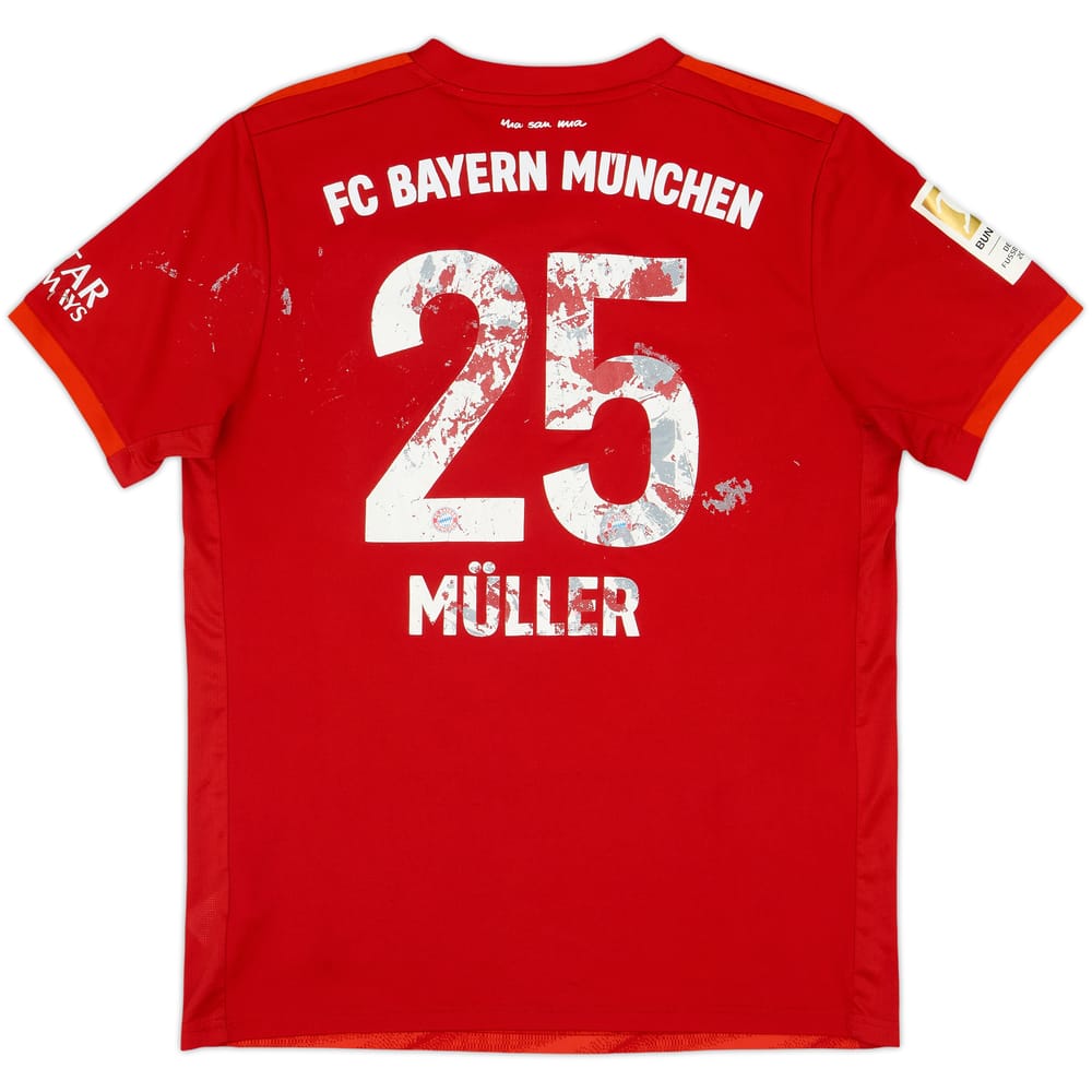 2019-20 Bayern Munich Home Shirt Muller #25 - 4/10 - (L)