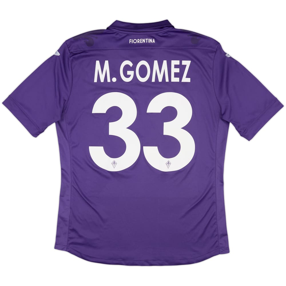 2013-14 Fiorentina Home Shirt M.Gomez #33 - 10/10 - (M)