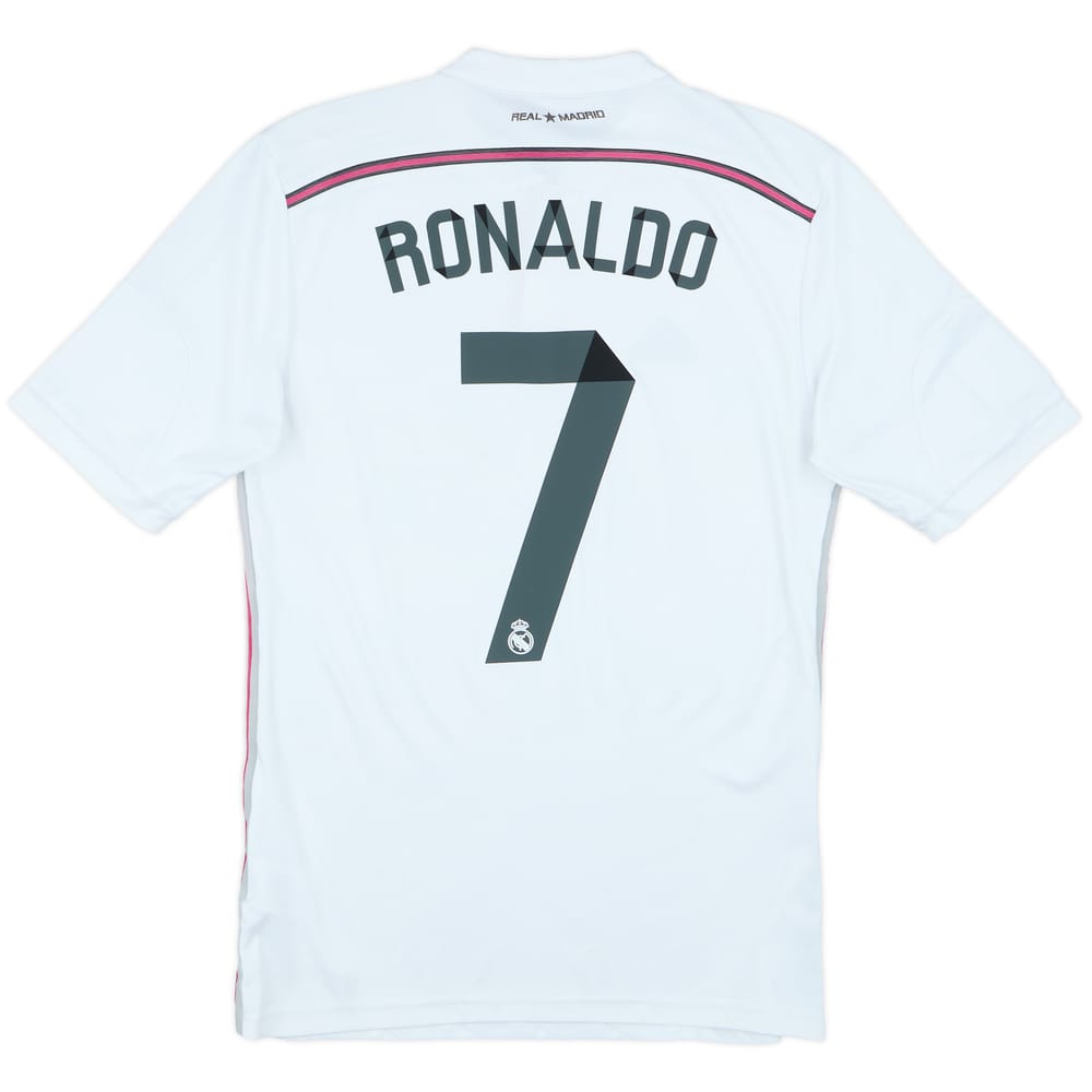 2014-15 Real Madrid Camiseta Local Ronaldo #7 - 6/10 - (S)