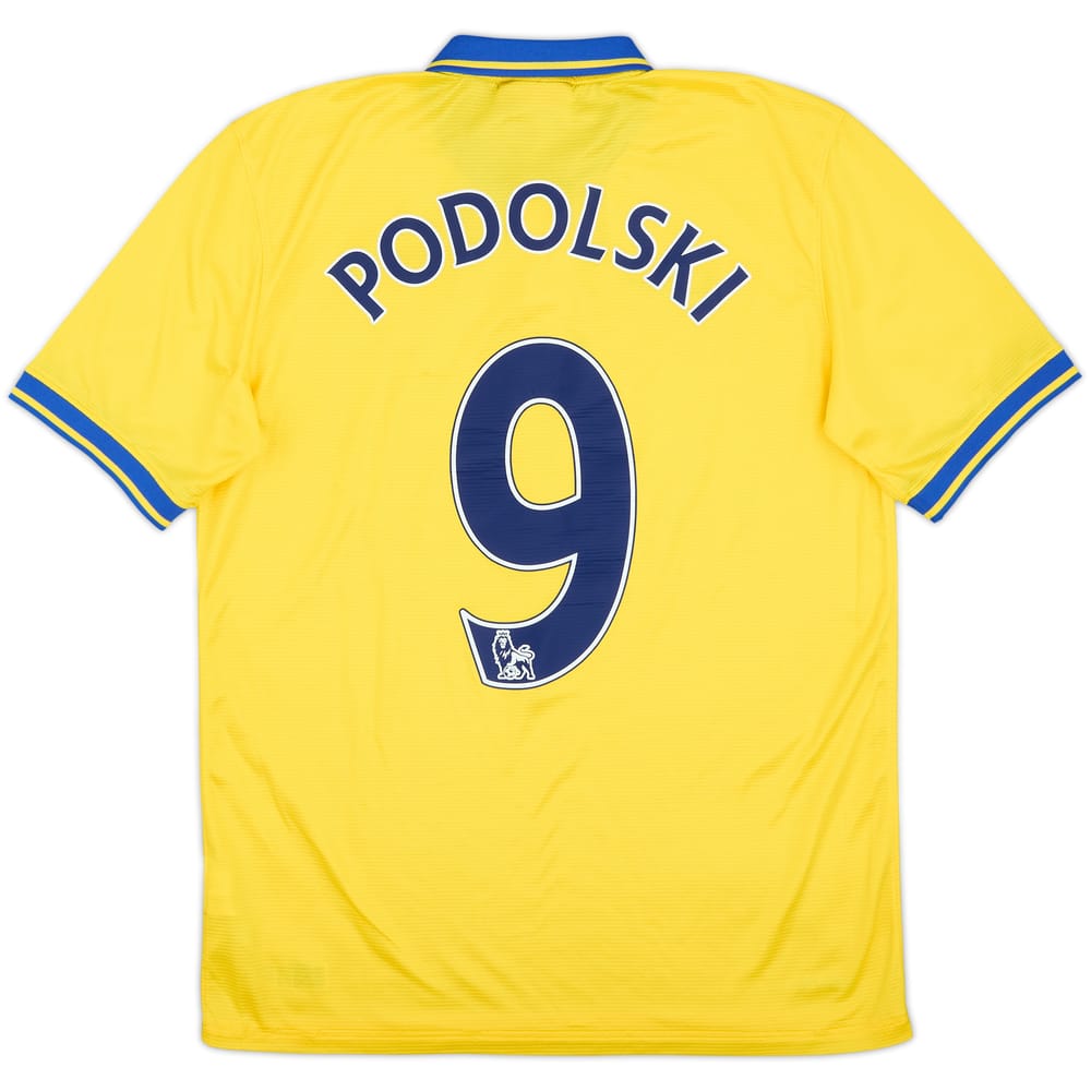 2013-14 Arsenal Away Shirt Podolski #9 - 6/10 - (M)