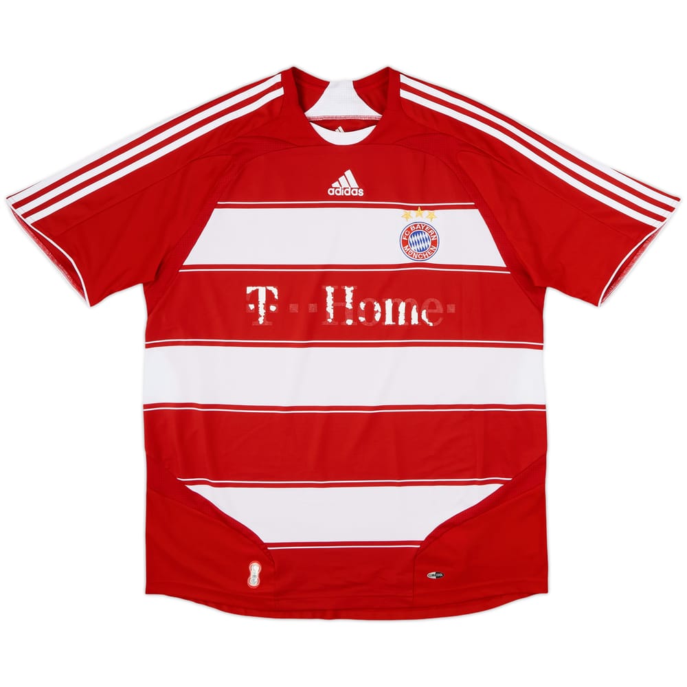 2007-08 Bayern Munich Home Shirt - 4/10 - (XL)