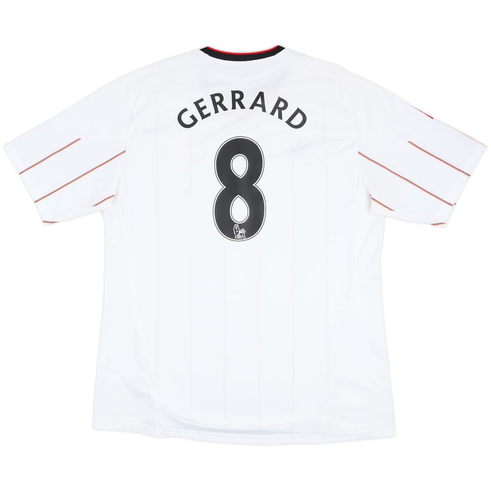 2010-11 Liverpool Camiseta Visitante Gerrard #8 - 4/10 - (XXL)