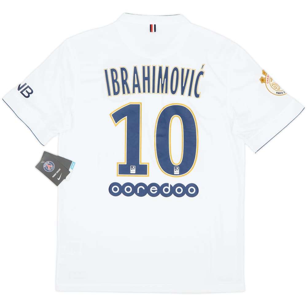 2014-15 Paris Saint-Germain Away Shirt Ibrahimovic #10 (M)