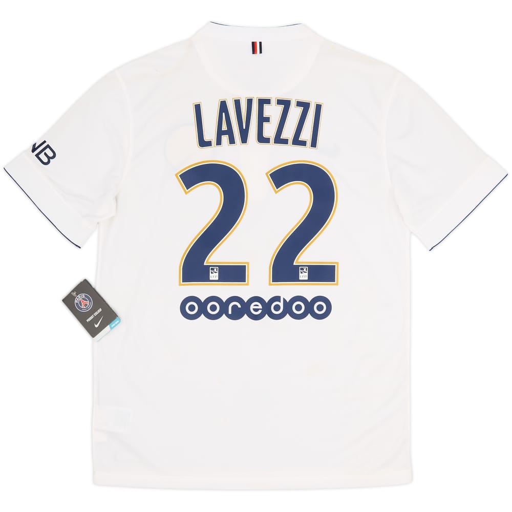 2014-15 Paris Saint-Germain Away Shirt Lavezzi #22 (M)