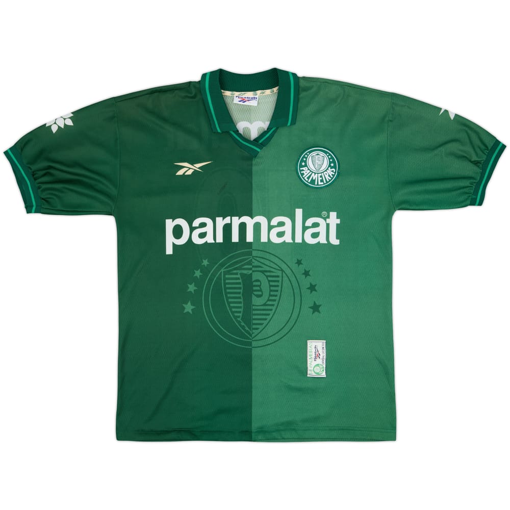 1997 Palmeiras Home Shirt #10 - 8/10 - (L)