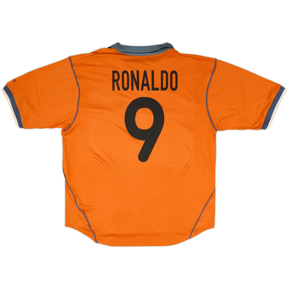 2000-01 Inter Milan Third Shirt Ronaldo #9 - 8/10 - (XL)