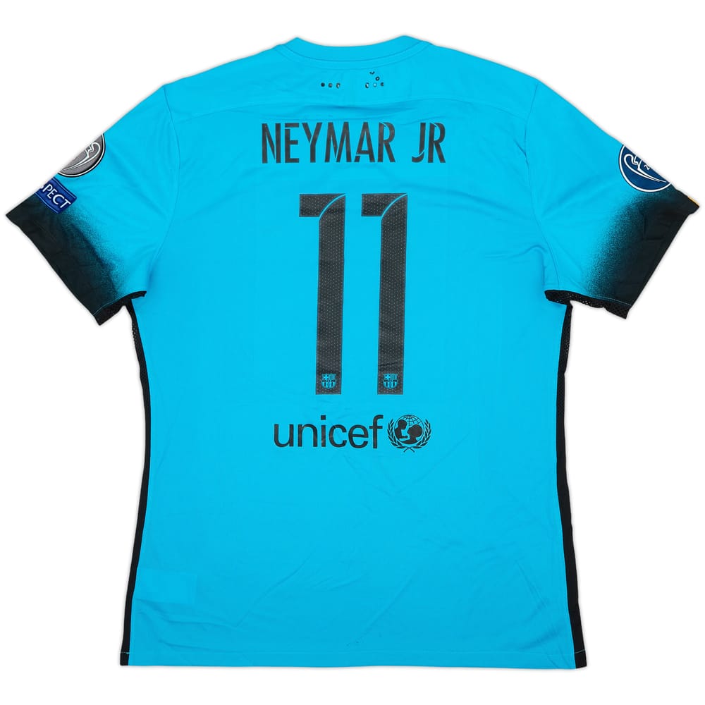 2015-16 Barcelona Authentic Third Shirt Neymar Jr #11 (XL)