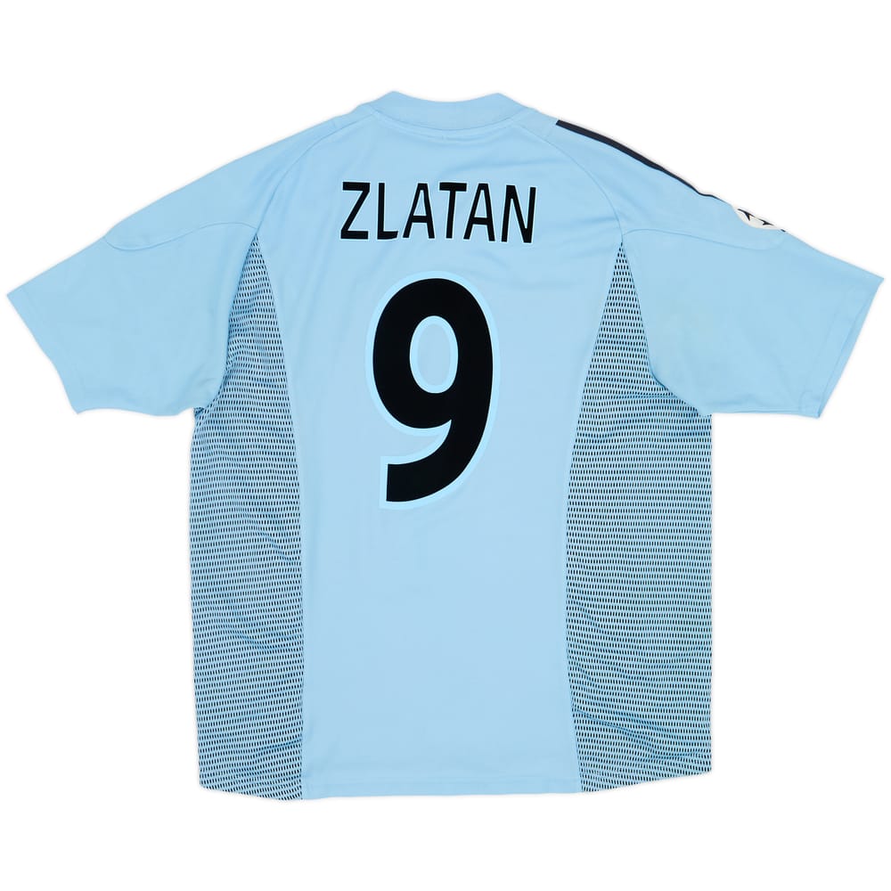 2002-03 Ajax Away Shirt Zlatan #9 - 9/10 - (L)