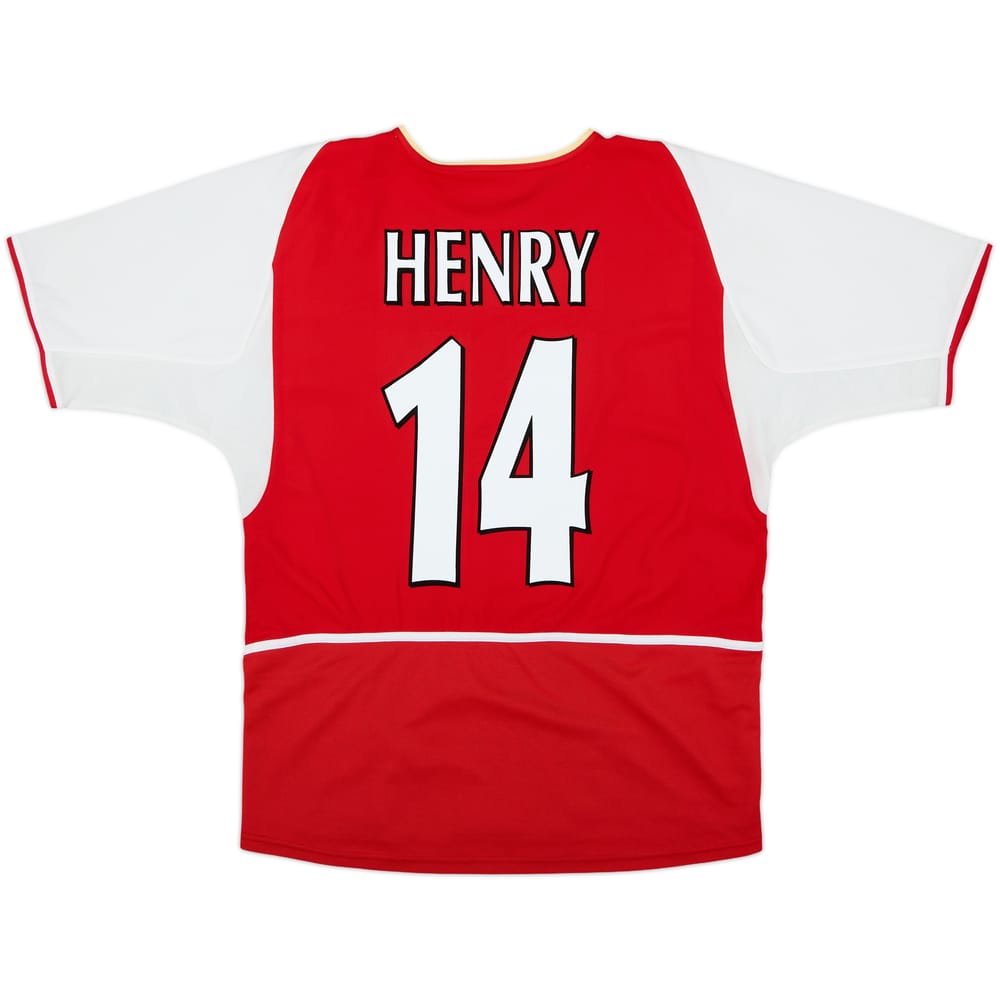 2002-04 Arsenal Home Shirt Henry #14 - 7/10 - (M)