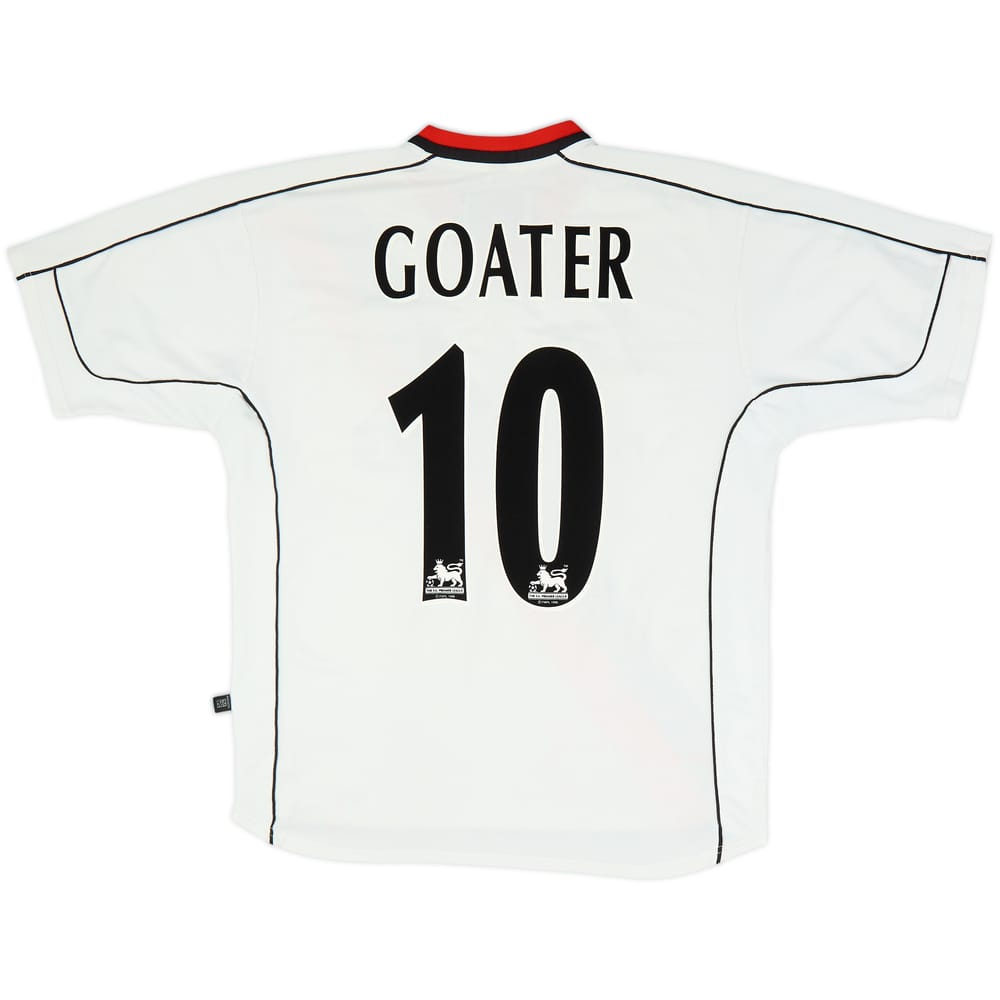 2002-03 Manchester City Away Shirt Goater #10 - 7/10 - (M)