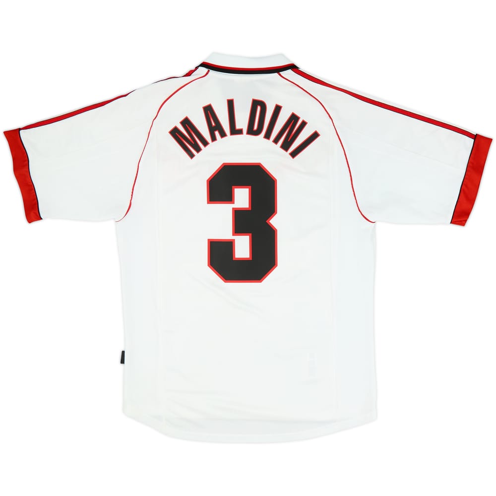 1998-99 AC Milan Away Shirt Maldini #3 - 5/10 - (M)
