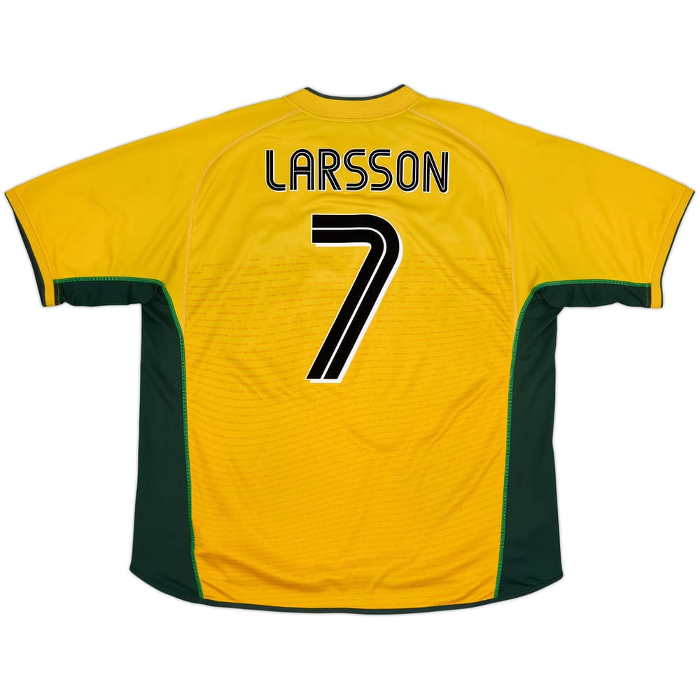 2002-03 Celtic Away Shirt Larsson #7 - 6/10 - (XXL)