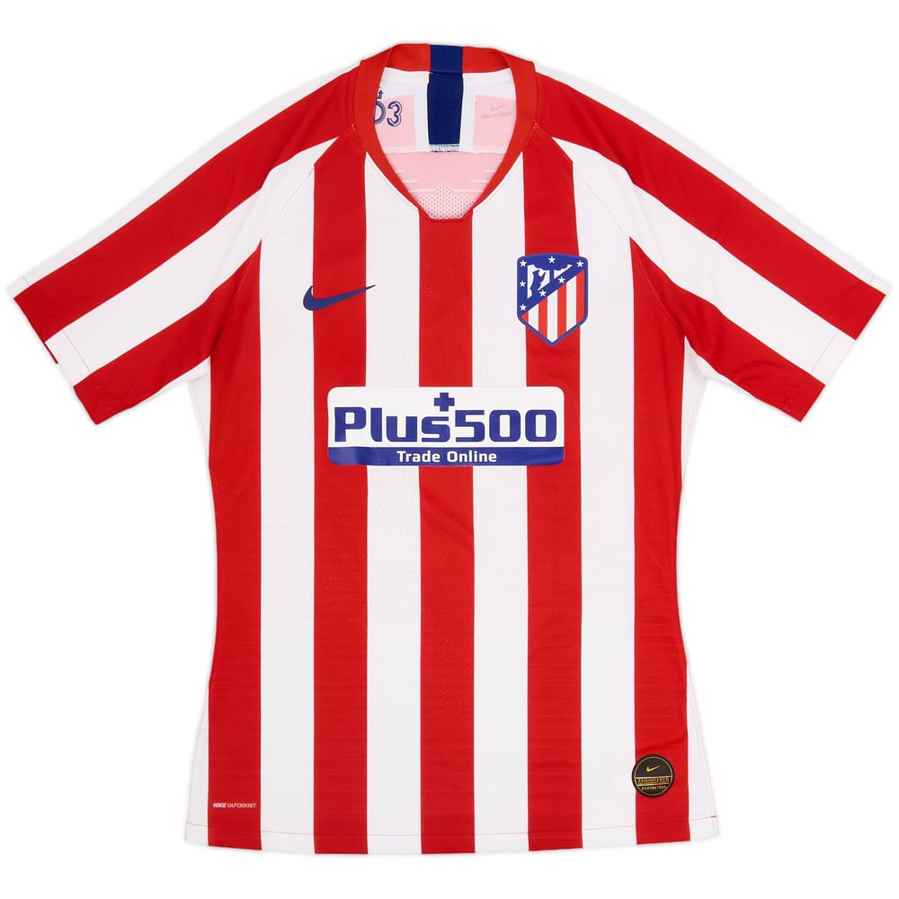 2019-20 Atletico Madrid Authentic Home Shirt - 8/10 - (M)