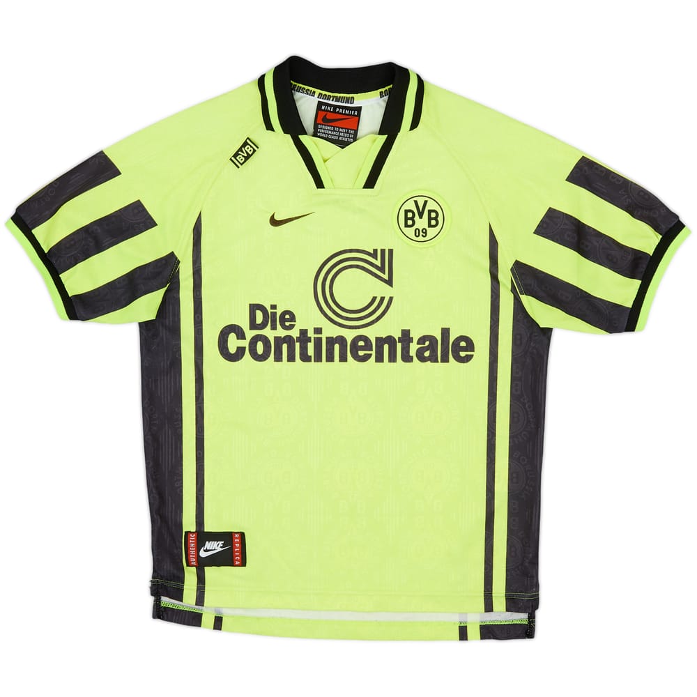 1996-97 Borussia Dortmund Home Shirt - 7/10 - (L.Boys)