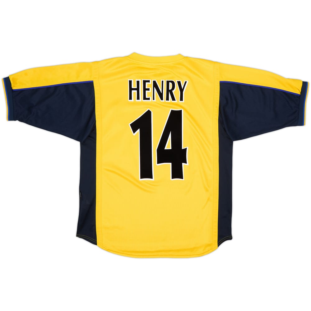 1999-01 Arsenal Away Shirt Henry #14 - 8/10 - (M)