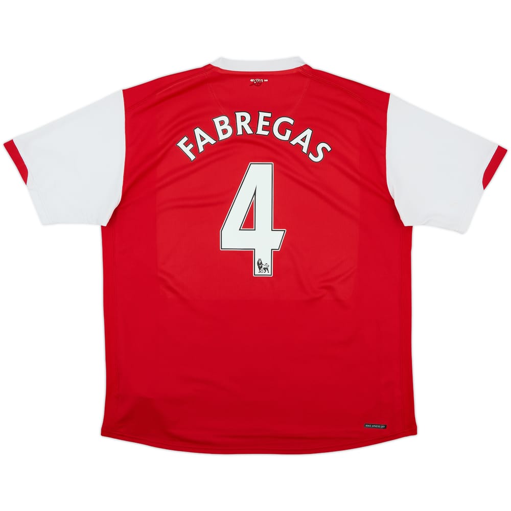2006-08 Arsenal Home Shirt Fabregas #4 - 5/10 - (XL)