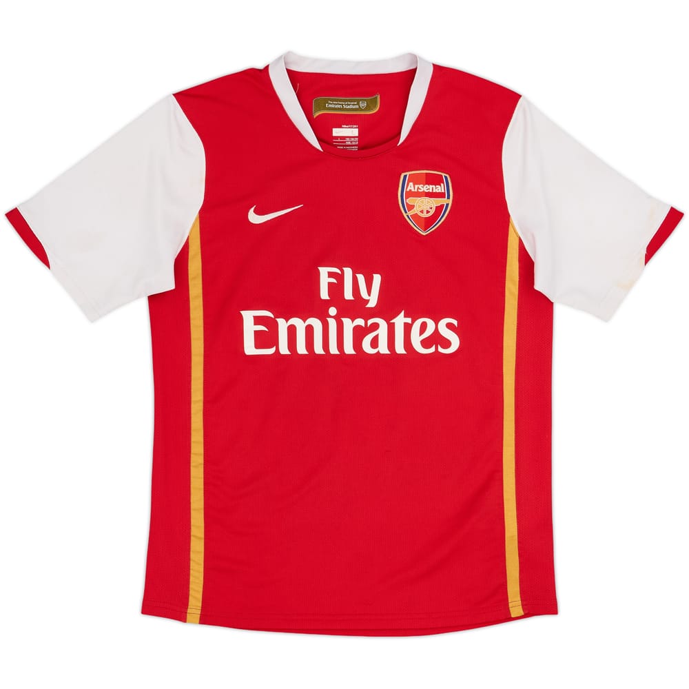 2006-08 Arsenal Home Shirt - 6/10 - (L.Boys)
