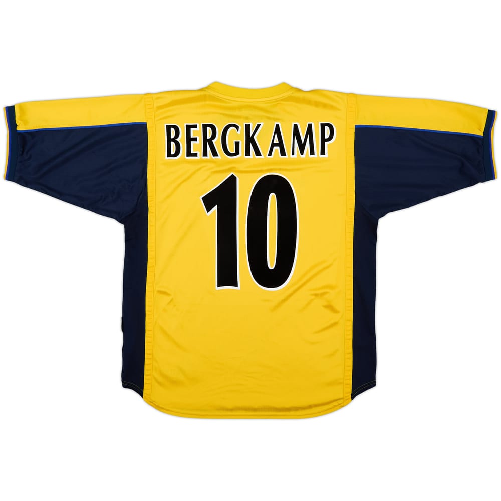 1999-01 Arsenal Away Shirt Bergkamp #10 - 6/10 - (L)