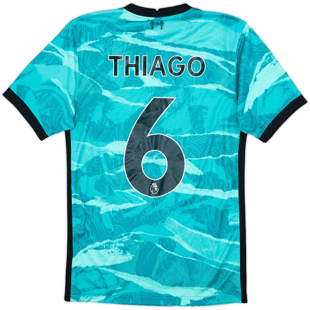 2020-21 Liverpool Away Shirt Thiago #6 - 5/10 - (XS)