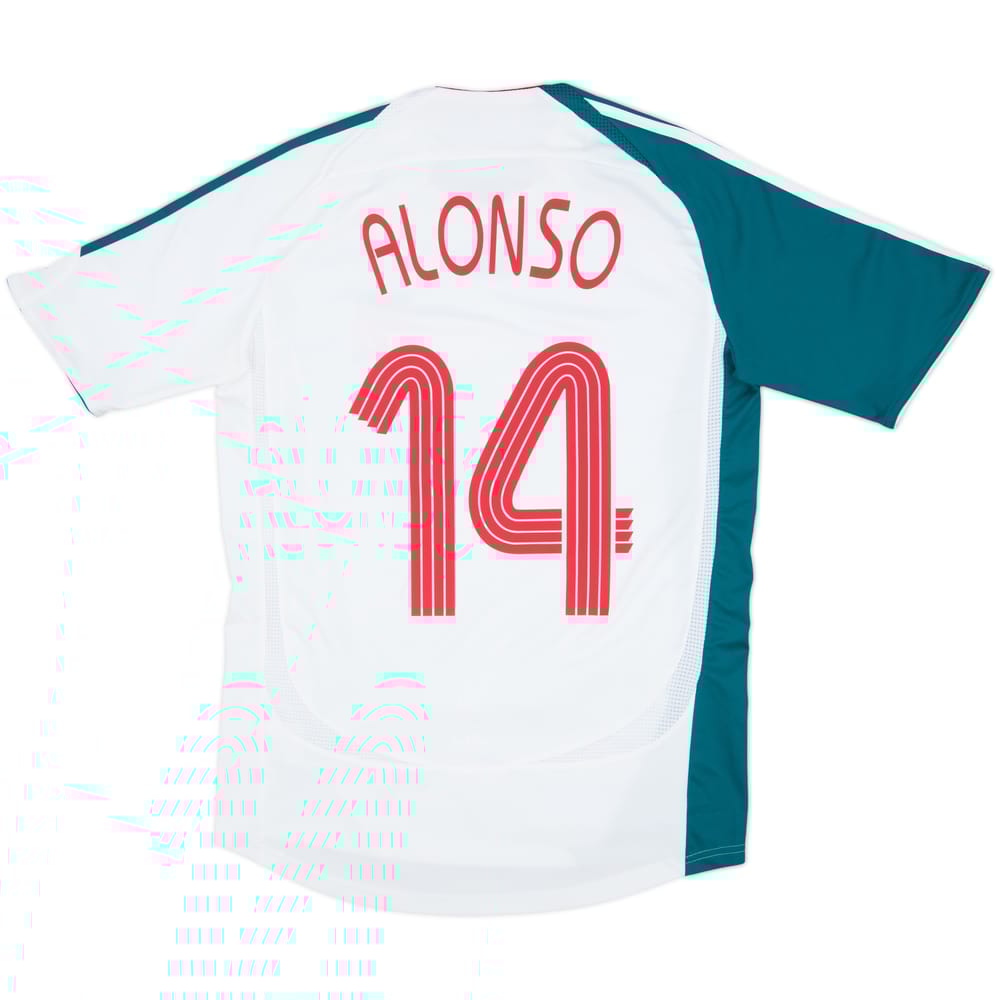 2006-07 Liverpool Third Shirt Alonso #14 - 7/10 - (S)