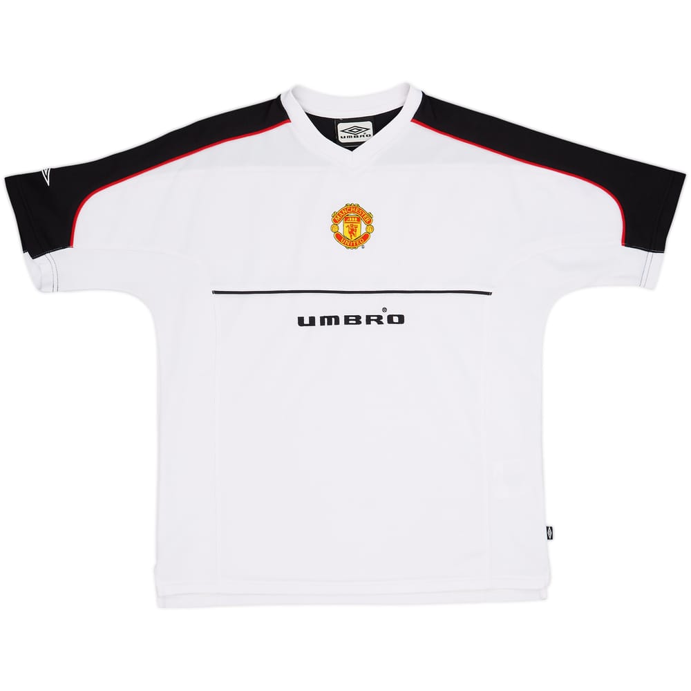 2000-01 Manchester United Umbro Training Shirt - 8/10 - (M)
