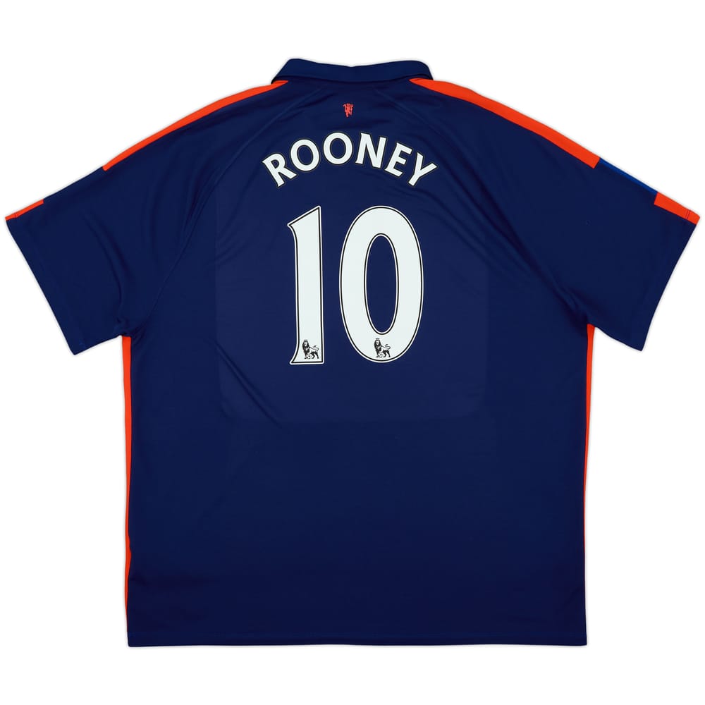 2014-15 Manchester United Third Shirt Rooney #10 - 8/10 - (3XL)