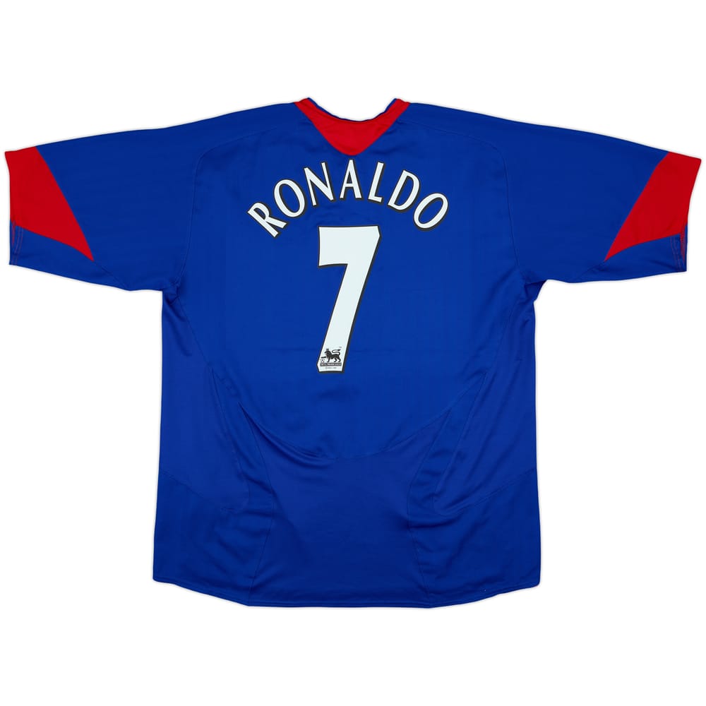 2005-06 Manchester United Away Shirt Ronaldo #7 - 8/10 - (XL)
