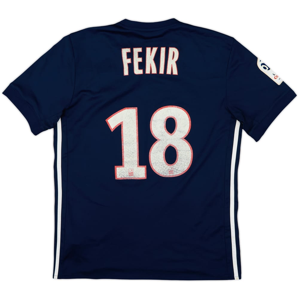 Camiseta de visitante del Lyon 2017-18 Fekir #18 - 5/10 - (M)