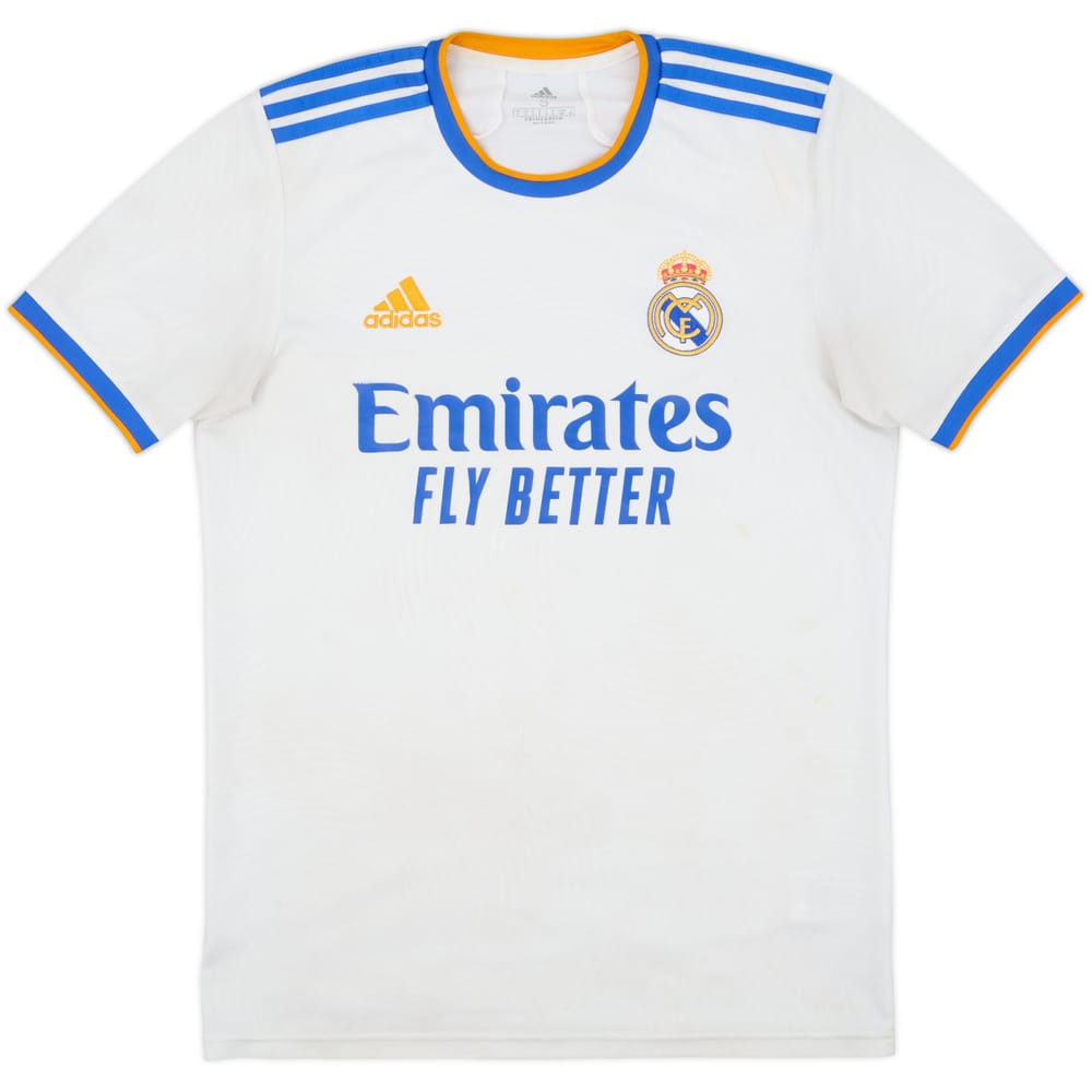 2021-22 Real Madrid Home Shirt - 5/10 - (S)