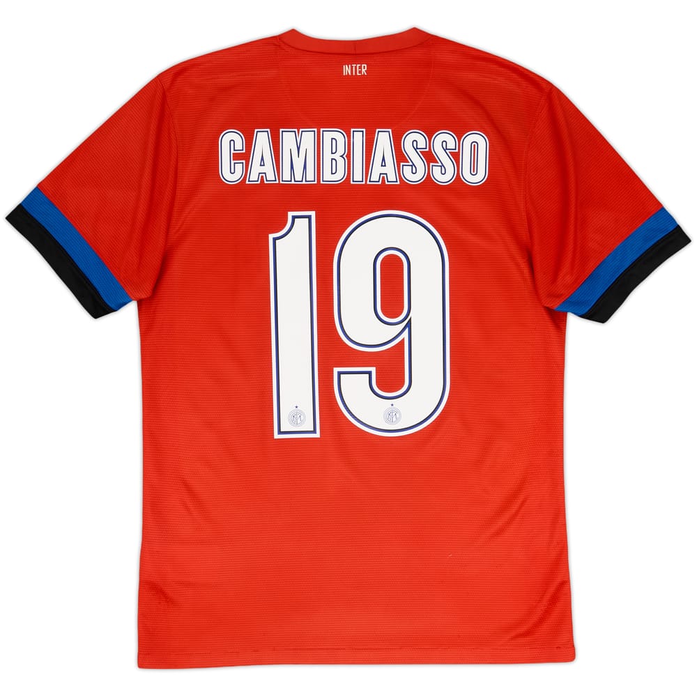 2012-13 Inter Milan Away Shirt Cambiasso #19 - 8/10 - (S)