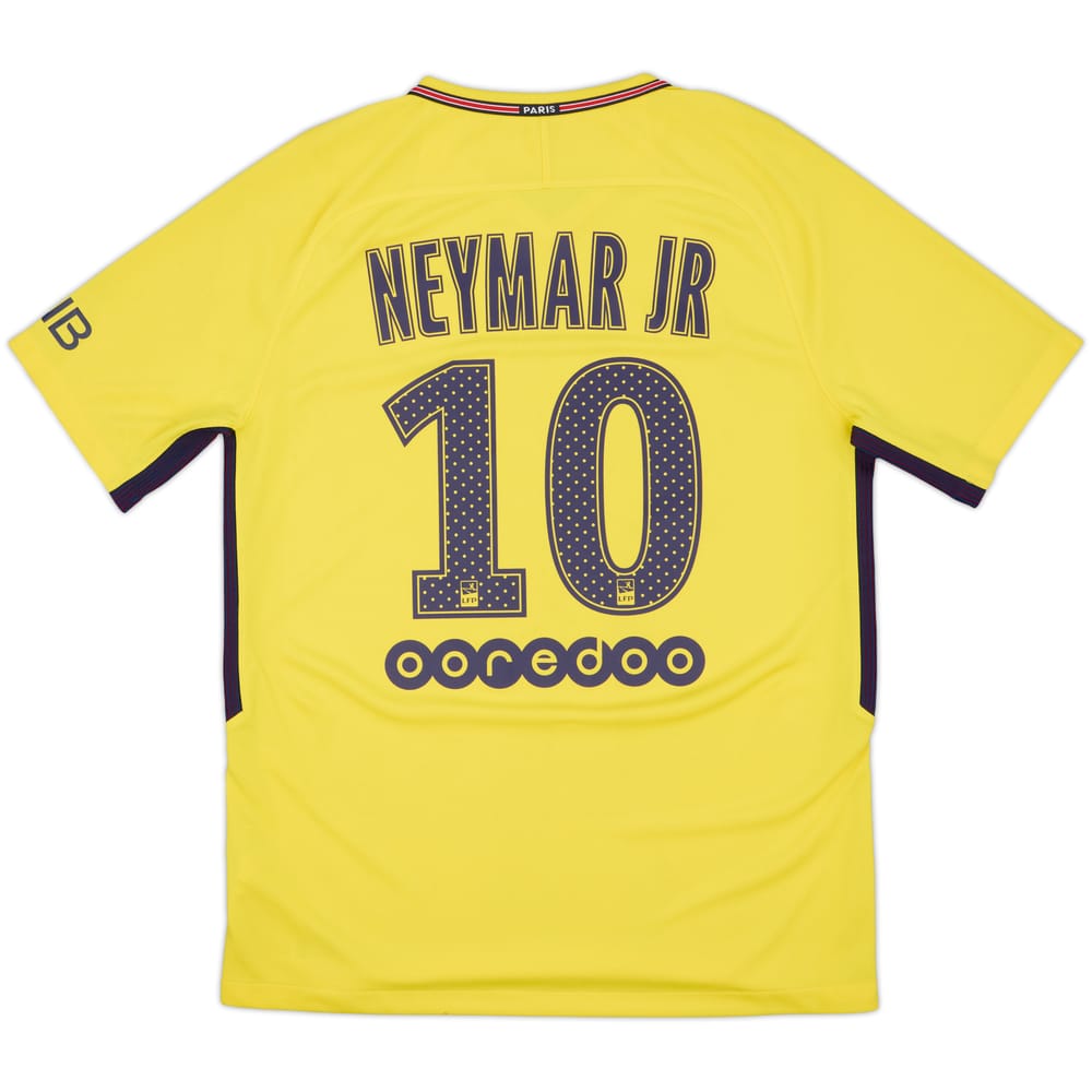2017-18 Paris Saint-Germain Away Shirt Neymar Jr #10 - 9/10 - (M)