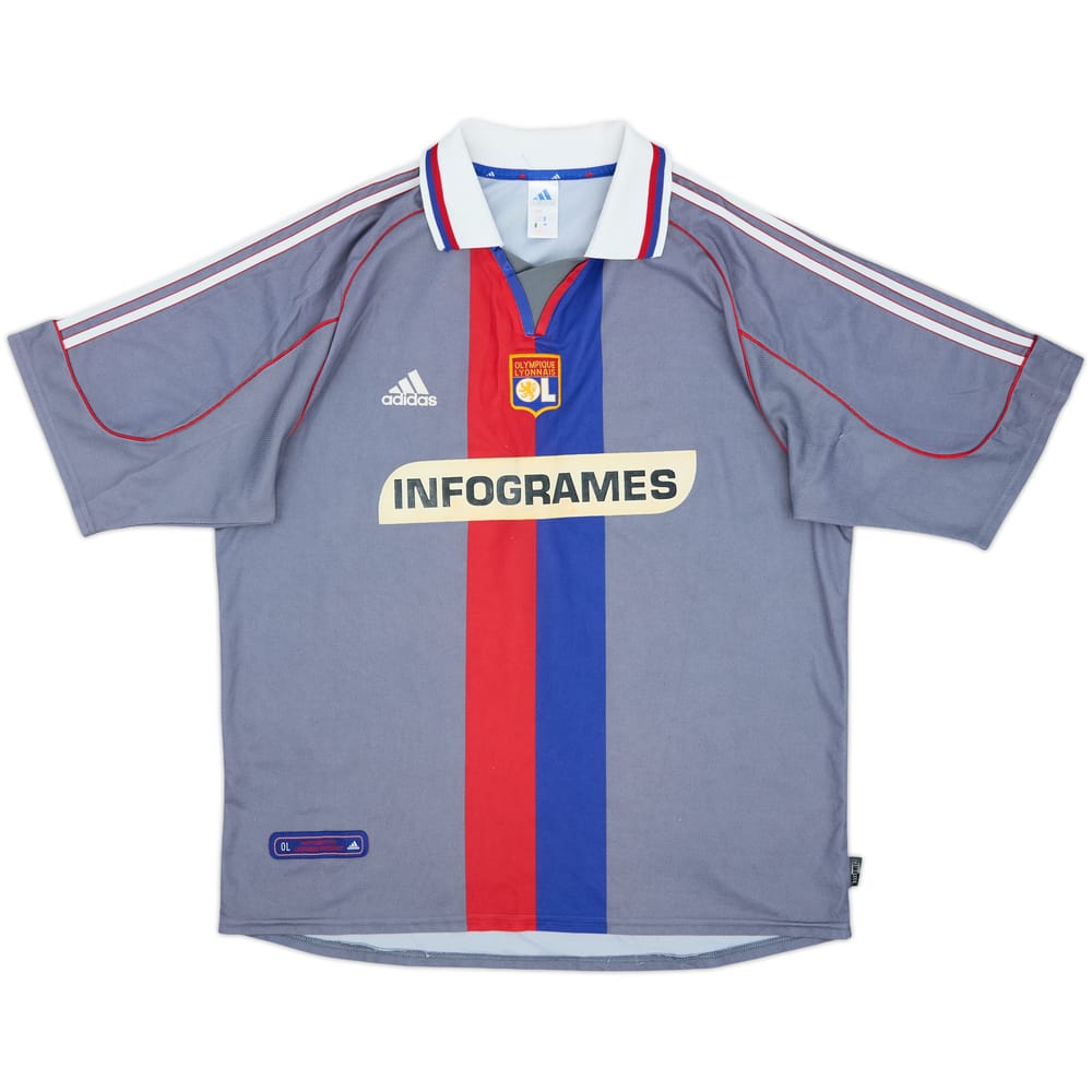2000-01 Lyon Away Shirt - 6/10 - (XL)