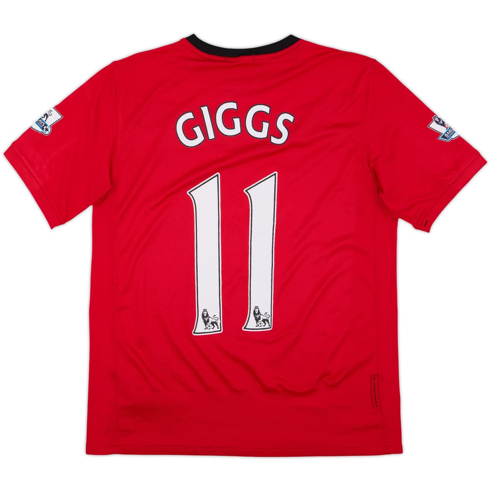 2009-10 Manchester United Home Shirt Giggs #11 - 5/10 - (XL.Boys)