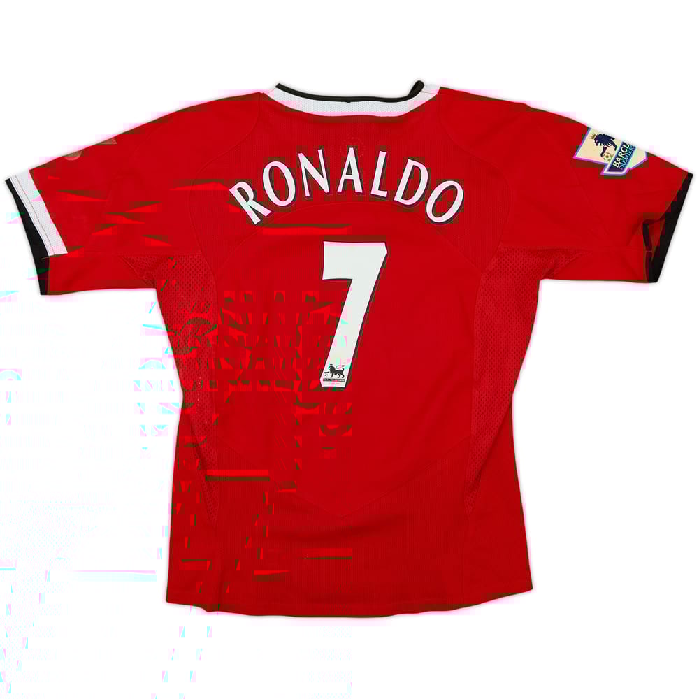 2004-06 Manchester United Home Shirt Ronaldo #7 - 5/10 - (Women's M)