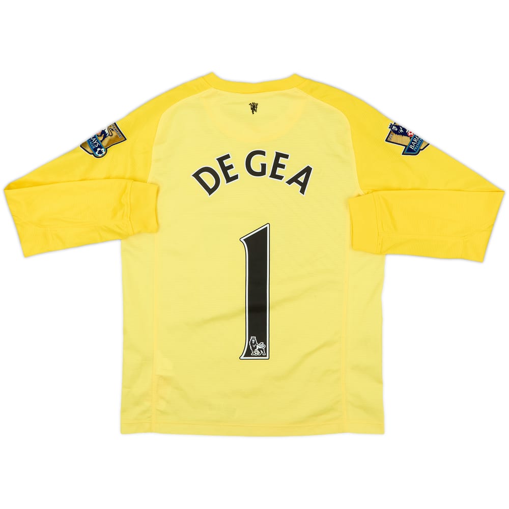 2013-14 Manchester United GK Shirt De Gea #1 - 8/10 - (M.Boys)