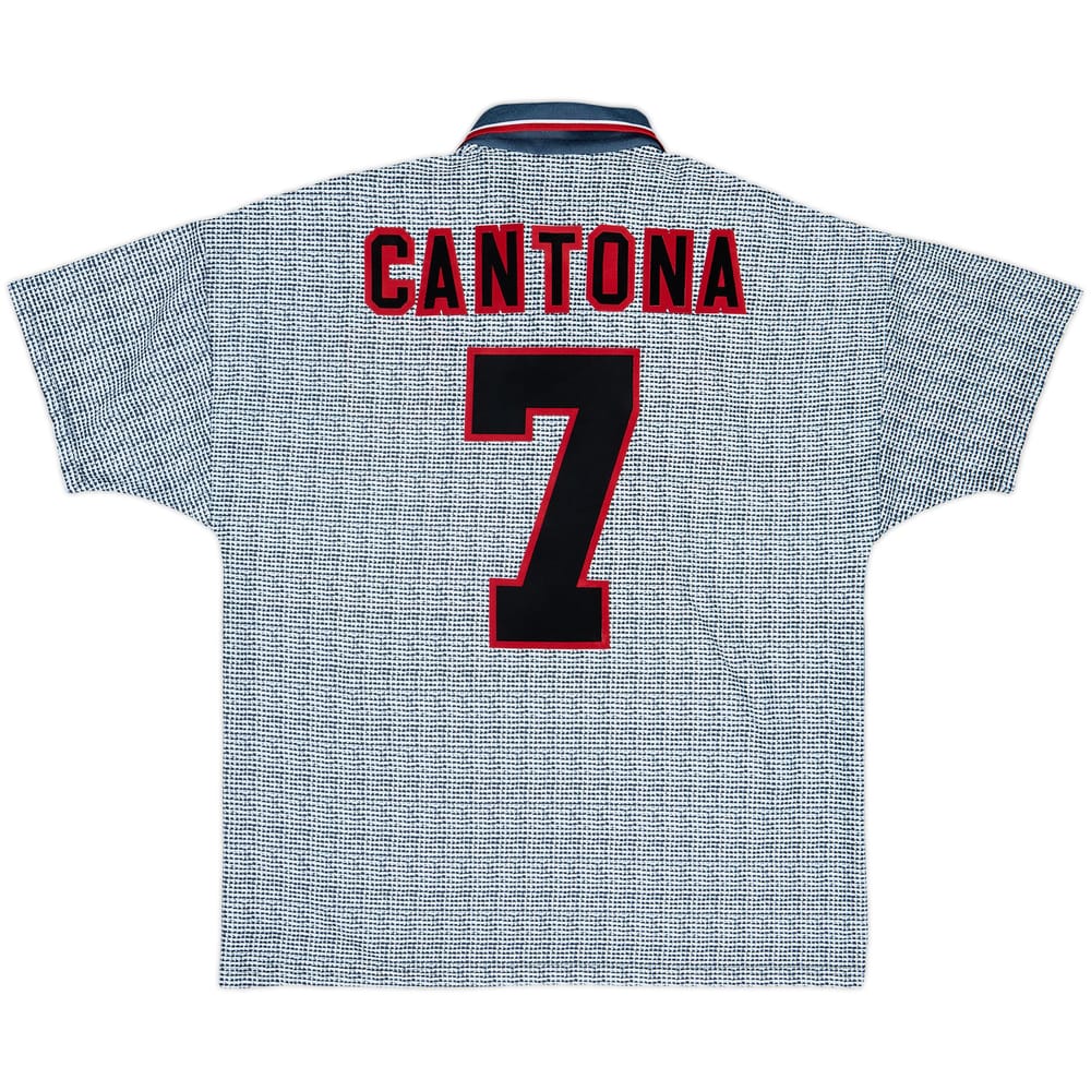 1995-96 Manchester United Camiseta Visitante Cantona #7 - 9/10 - (L)