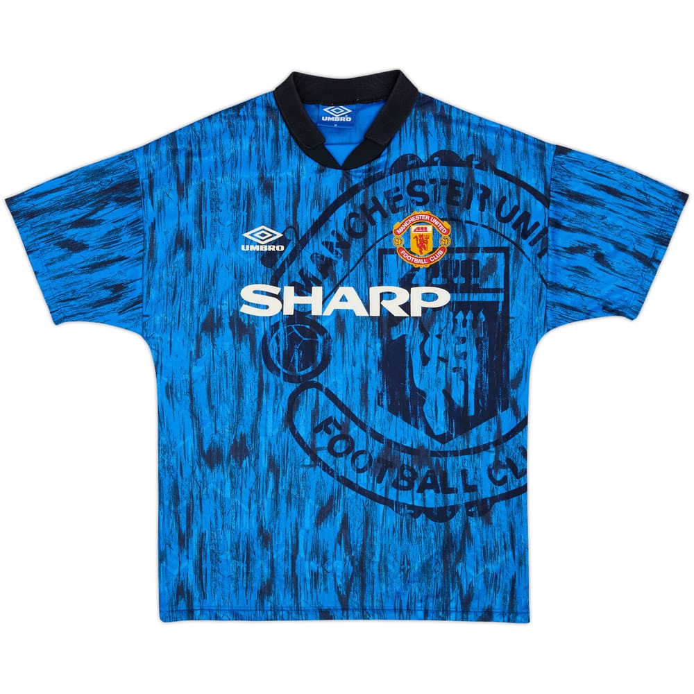 1992-93 Manchester United Away Shirt - 9/10 - (M)
