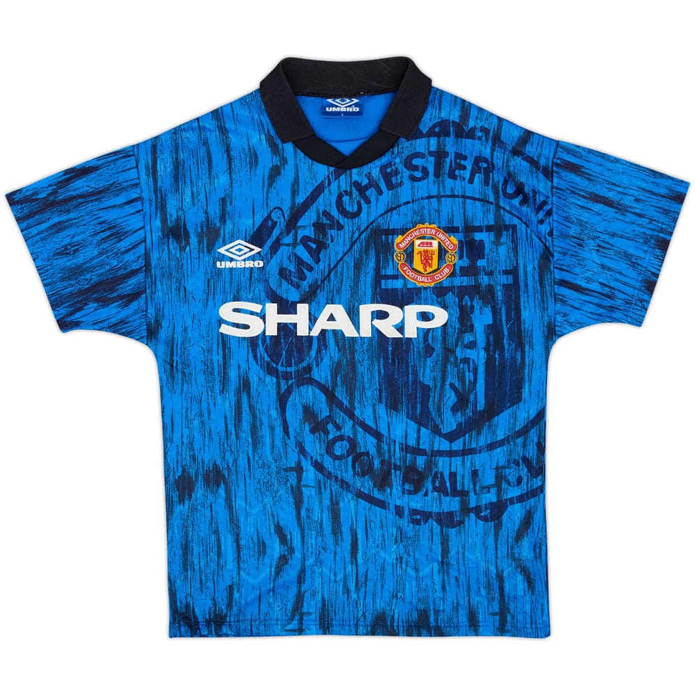 1992-93 Manchester United Away Shirt - 9/10 - (S)