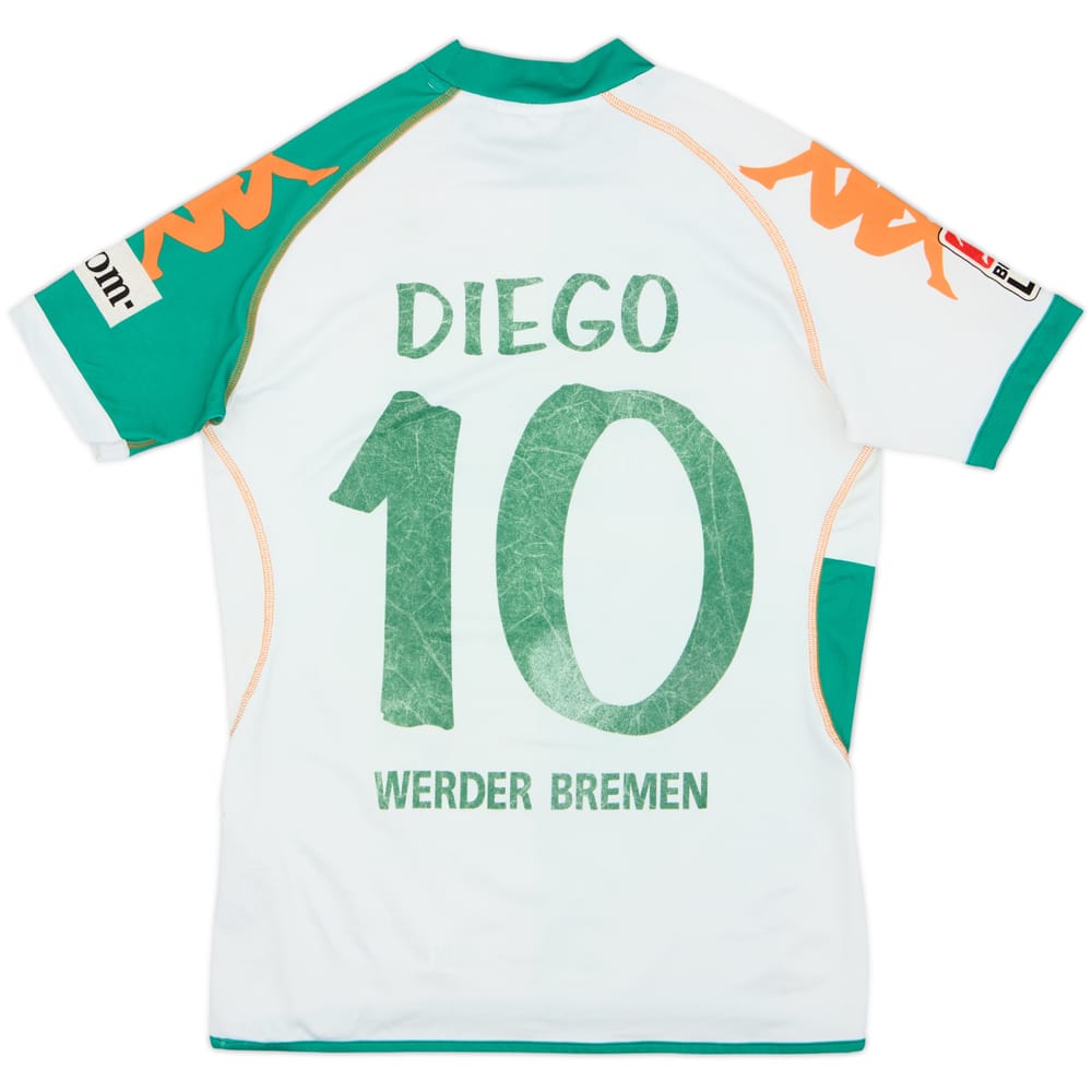 2006-07 Werder Bremen Home Shirt Diego #10 - 5/10 - (M)