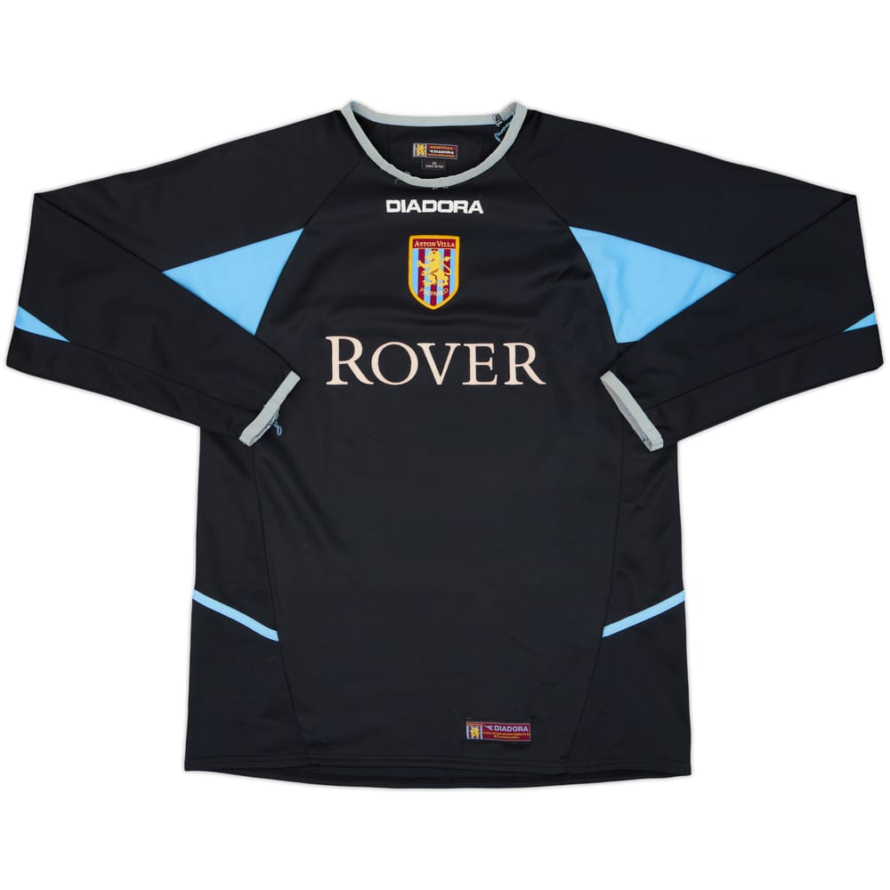 2003-04 Aston Villa GK Shirt - 6/10 - (XL.Boys)