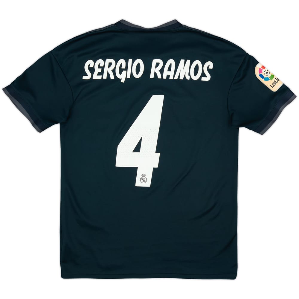 2018-19 Real Madrid Away Shirt Sergio Ramos #4 - 5/10 - (S)